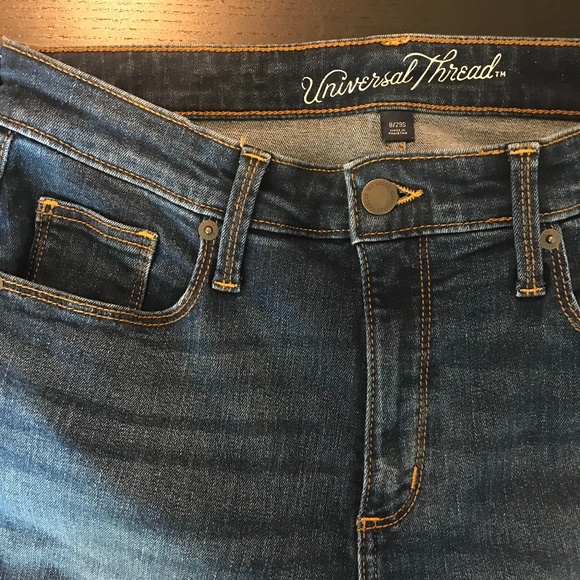 High Rise Skinny Jeans Universal Thread- Dark Wash - Picture 4 of 6